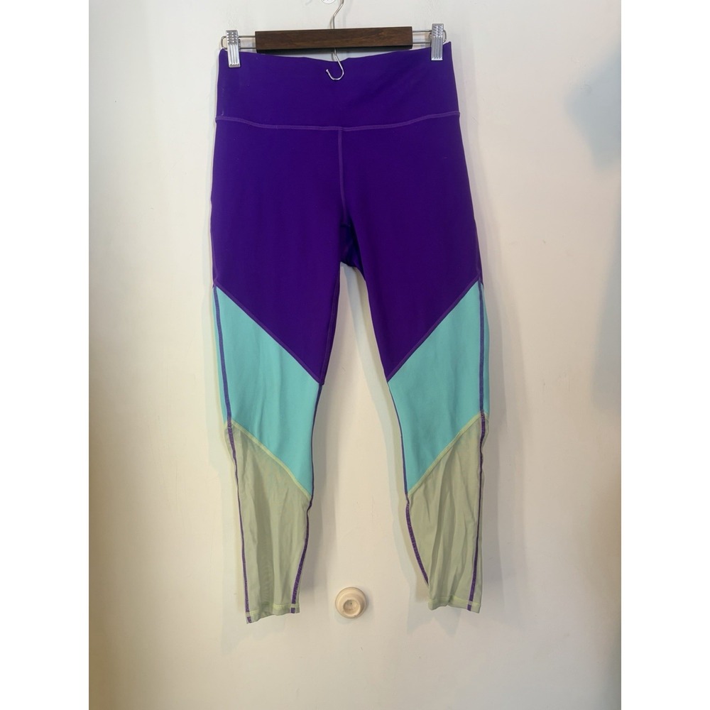 Fabletics Zone High-Waisted 7/8 Legging‎ Women's Large PowerHold Active Fitness